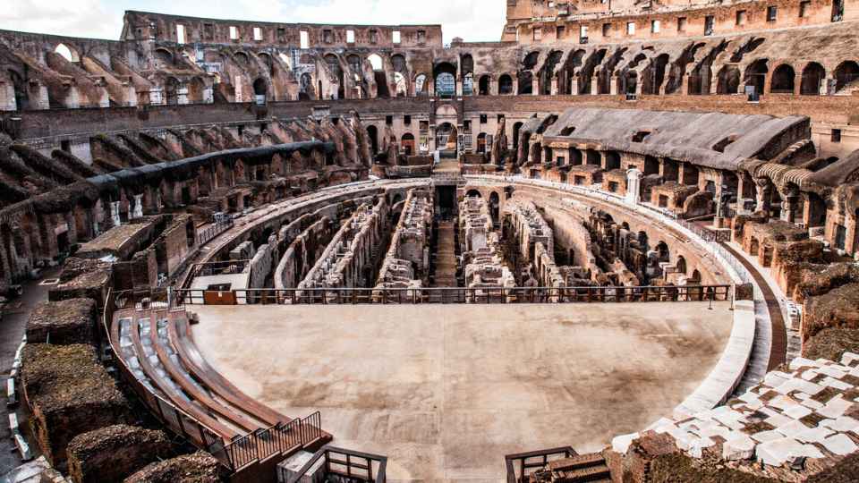 Colosseum Arena Floor - Gladiator Access Tour