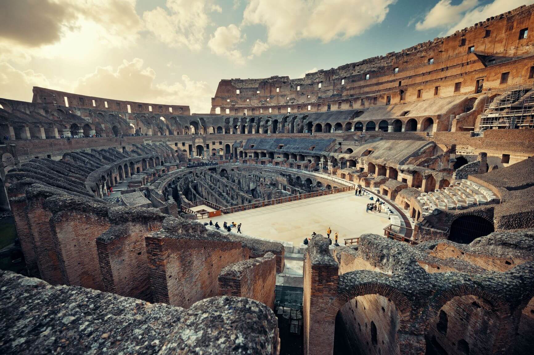 Semi Private Colosseum Arena Floor & Ancient Rome